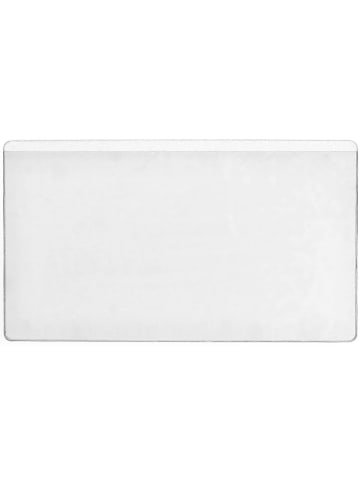Selbstklebetasche Pocketfix 105x65mm transparent Packung mit 100 Stück