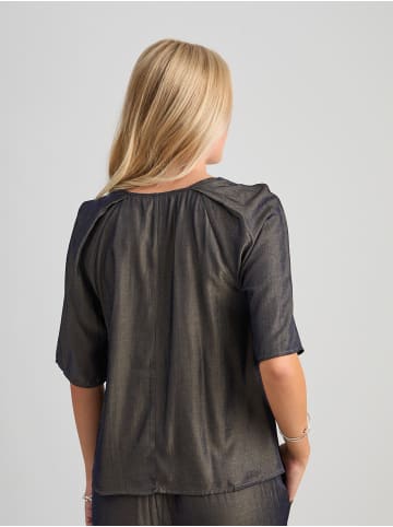 Top in Brown Metallic