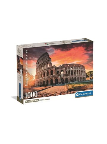 Städte Colosseum Sunset Rom 1000 Teile Puzzle Clementoni