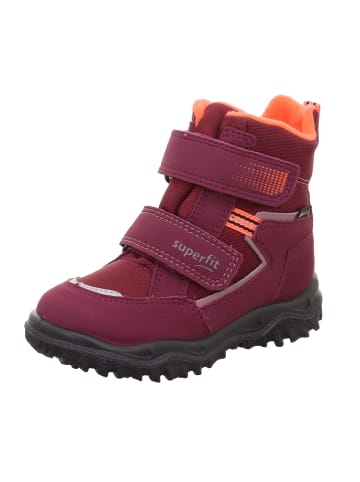 Winterstiefel HUSKY in Rot/Orange