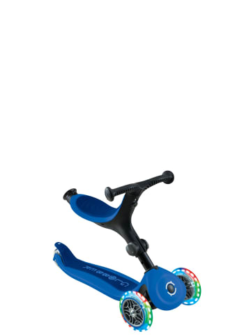 3in1 Aufsitzrad, Laufrad, Scooter GO-UP ACTIVE LIGHTS in blau