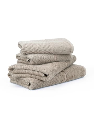 Handtuchset Pearl 4-TLG in cashmere