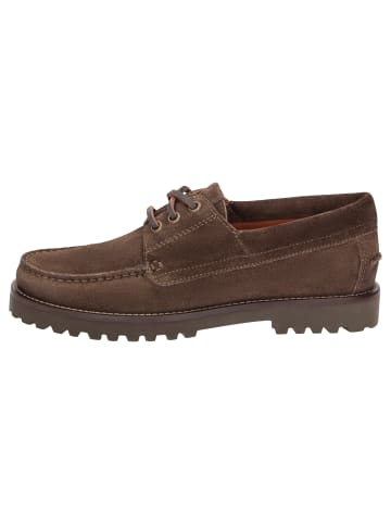 Schnürschuh Mikanera-700 in dunkelbraun