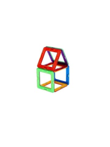 Magnetische Bausteine, 6 Stk. Quadrate, Ersatzteile, kleines Set -ab 3 Jahren