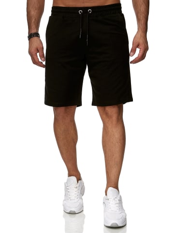 Shorts Basic Sweathose in schwarz