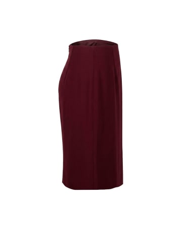 Rot Acetat Damen Rock