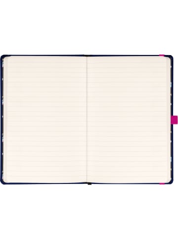 Notizbuch mit Hardcover liniert in Kuromi - 13 x 21 cm