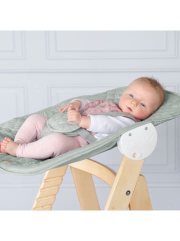 Treppenhochstuhl 'Born Up' Set 2in1 - 'roba Style' frosty green - ab Geburt
