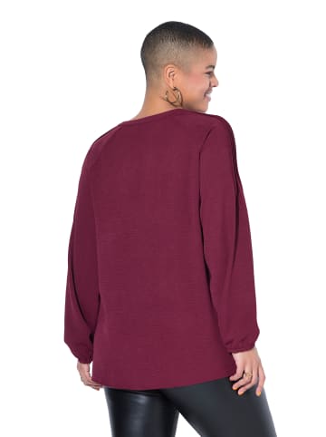 Tunika in aubergine