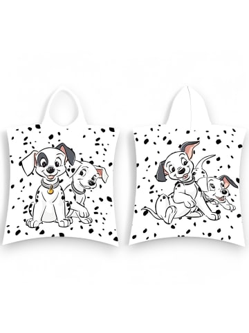 Badeponcho Disney 101 Dalmatiner  - (B) 50 cm x (L) 115 cm in Weiß