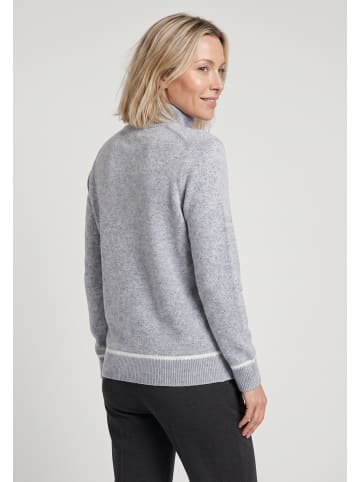 Strickpullover in Pearl Grey Melange