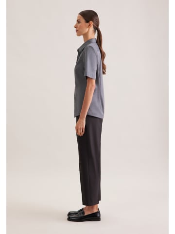 Hemdbluse Regular in Grau