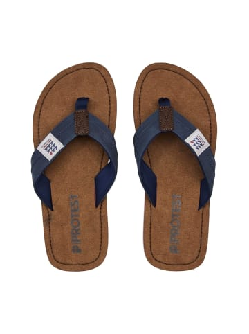 Sportliche Slipper in Blau