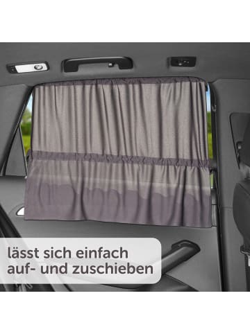 Universal Sonnenschutz fürs Auto in schwarz