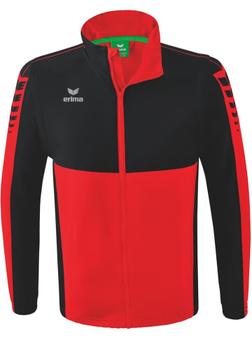 Trainingsjacke "Six Wings Jacke Mit Abnehmbaren Ärmeln" in Rot