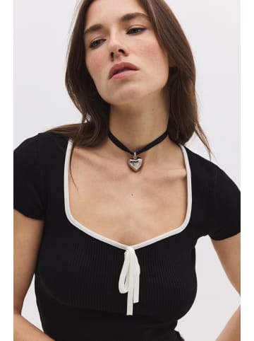 Shirt in Schwarz