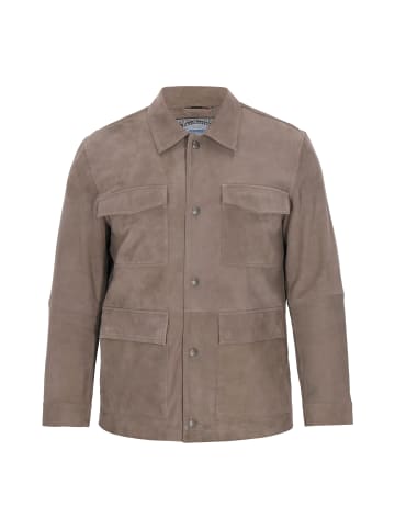 Men Jacket in taupe grey