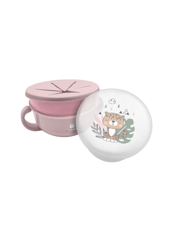 Snackschale Savanna 2 in 1 in rosa
