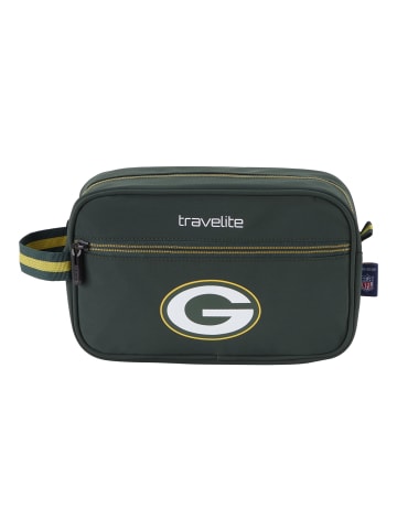 travelite x NFL Kulturbeutel 24 cm green bay packers