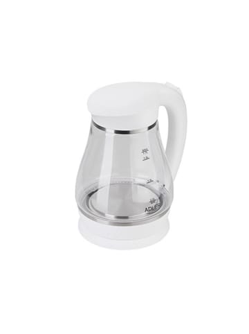 AD 1274 W Wasserkocher 1,7L - 2200W, LED, 360°-Sockel in Weiß