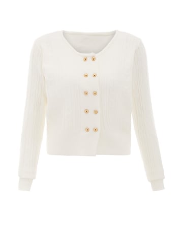 Women Strickjacke in Weiss