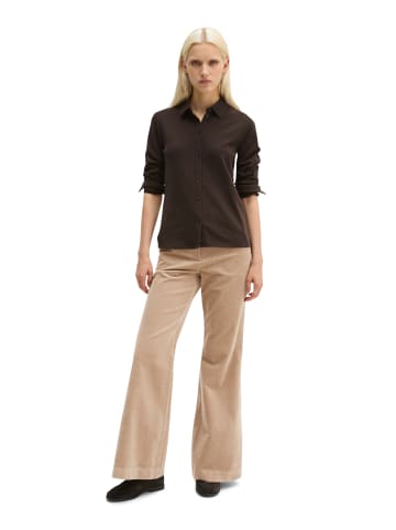 Jersey-Poloshirt regular in Burnt Coffee
