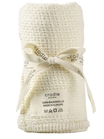 Babydecke Cosy Knit Babydecke in Butter