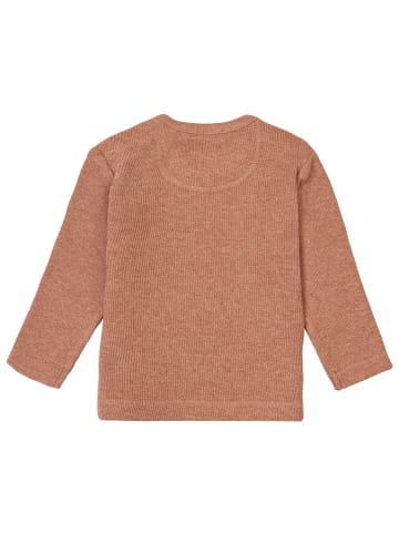 Langarmshirt Natal in Cafe Au Lait Melange