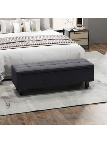 Sitzbank in Dunkelgrau 138L x 40B x 45H cm