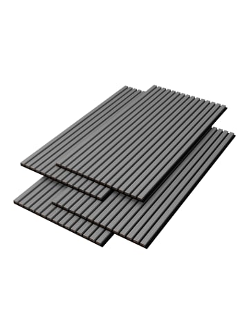 Akustik Wandpaneel Vang in Grau (H)120cm (B)60cm (T)2.1cm