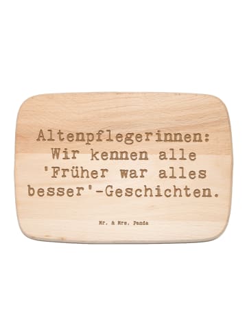 Brettchen Spruch Altenpflegerin Geschichten mit... in Transparent