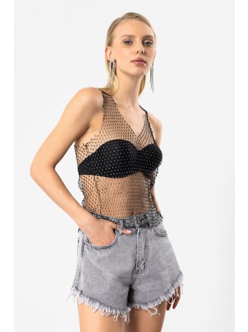 Blouse in Schwarz