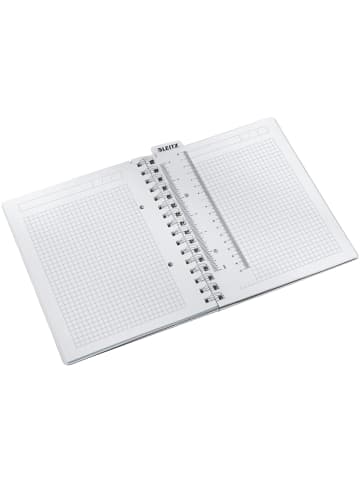 Notizbuch Wow A5 80 Blatt 80g/qm kariert violett