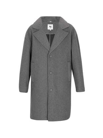 Men Coat in grey melange