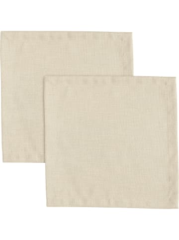 Serviette 2er-Pack Madrid in natur