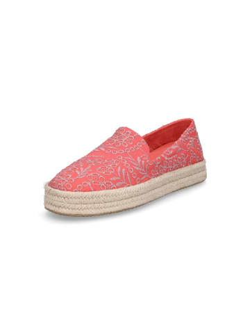 Espadrille Carolina in Rot