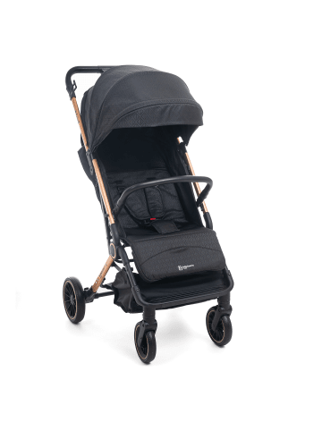 Kinderwagen, Liegebuggy, Sportwagen,  - 22kg max - Lioni in Schwarz