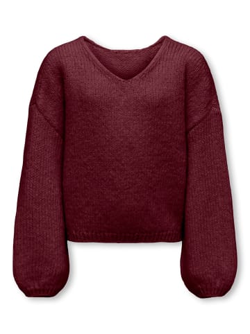 Strickpullover in Cabernet