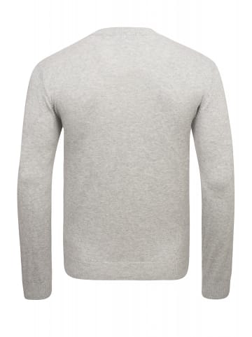 U.S. Polo Assn. V-Neck Pullover in GRAU-MELANGE