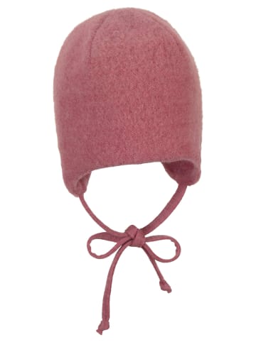 Mütze Wolle in rosa
