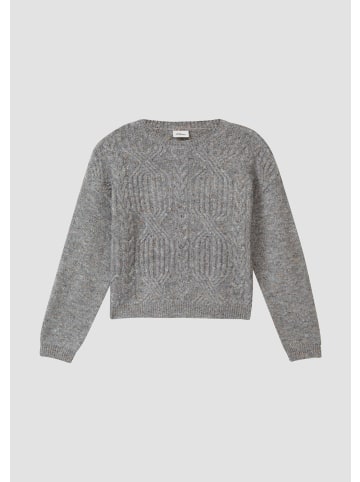 Strickpullover  in  95W0_schiefergrau