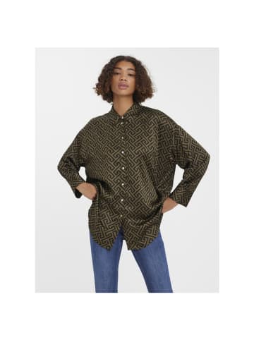 Langarmbluse in Ivy Green