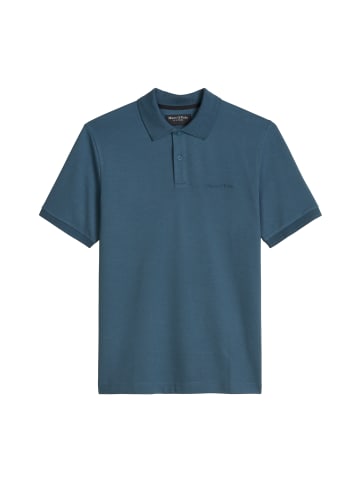 Poloshirt Piqué slim in Stormy Blue