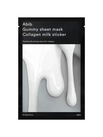 Gesichtsmasken Collagen Milk Sticker, 27 ml