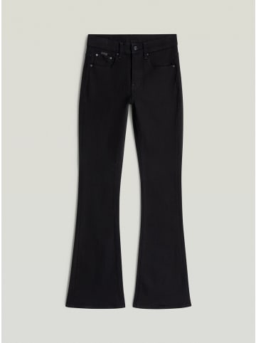 3301 Flare Jeans pitch black