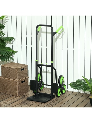 Treppensteiger-67L x 44B x 106,5H cm-Grün