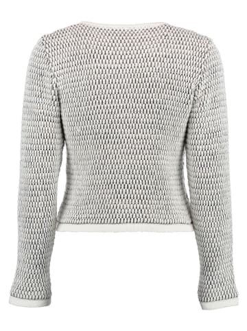 Strickjacke Qoriva in ecrue-anthrazit