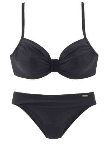 Bügel-Bikini in schwarz