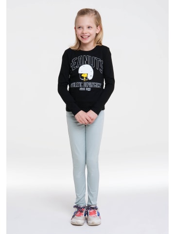Langarmshirt Peanuts – Woodstock in schwarz