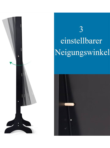 Schmuckschrank in Schwarz